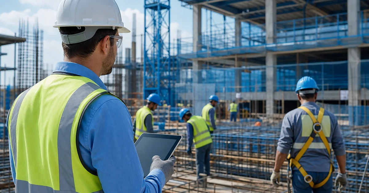 Gestão de terceiros para obras com monitoramento digital em canteiro de obras